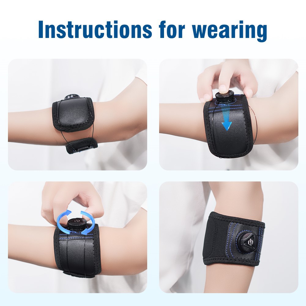 how to wear Tennis rotary sports elbow guard how to wear Tennis rotary sports elbow guard